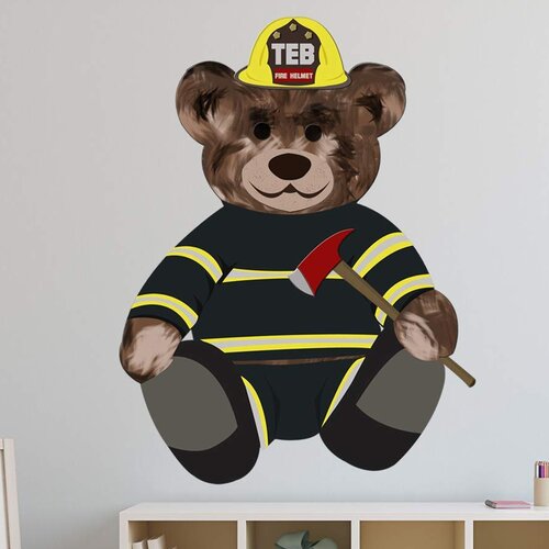 firefighter teddy